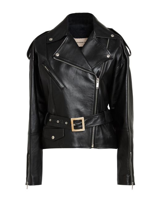 Alexandre Vauthier Black Jacket Lambskin