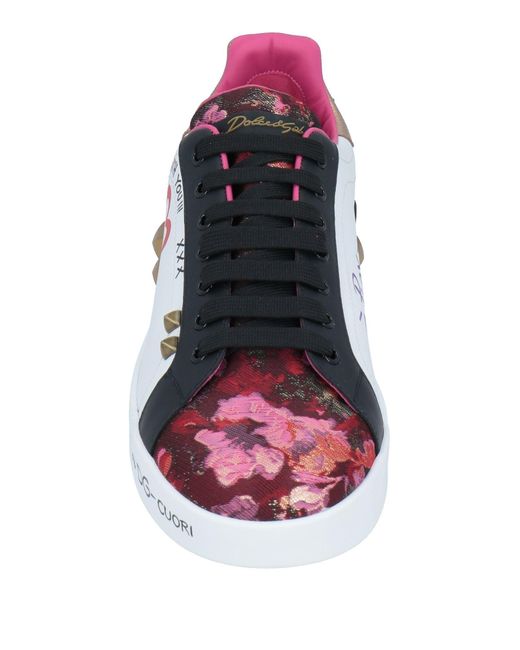 Dolce & Gabbana Red Sneakers