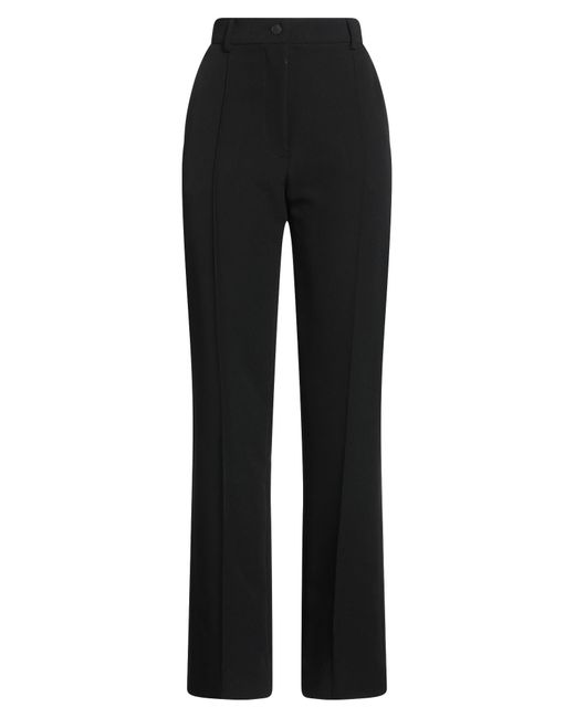 Hevò Black Pants Polyester, Elastane