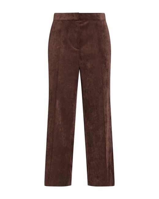 Luisa Cerano Brown Pants Polyester