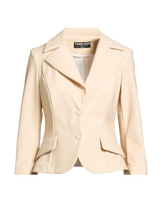 La Petite Robe Di Chiara Boni Natural Blazer