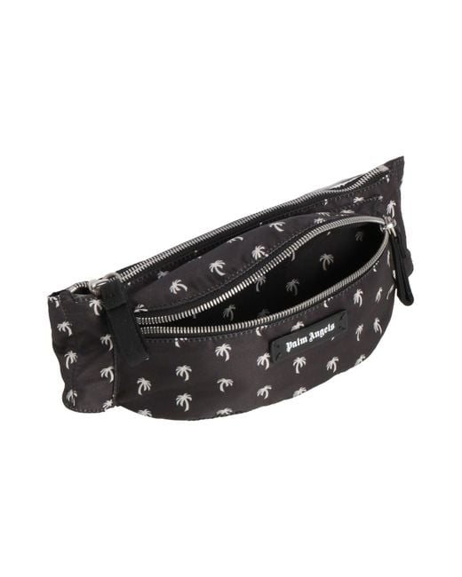 Palm Angels Black Belt Bag for men