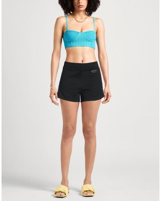 Moschino Black Shorts & Bermuda Shorts Cotton, Modal