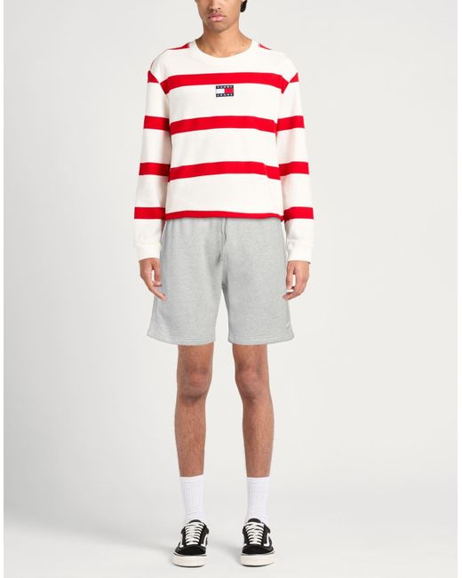 Nike Gray Shorts & Bermuda Shorts Cotton, Polyester, Nylon, Elastane for men