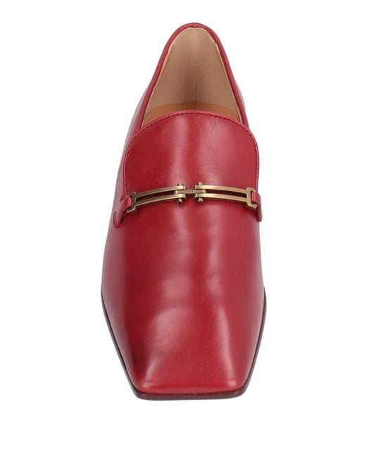 Tod's Red Loafer