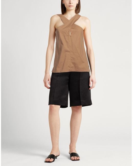 Top .., merci italia de color Brown