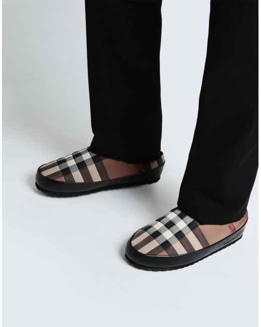 Burberry Brown Mules & Clogs for men