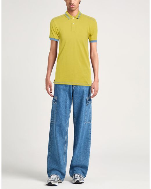 Colmar Yellow Polo Shirts for men