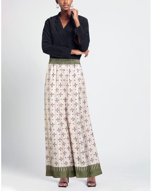 LaDoubleJ White Light Pants Silk
