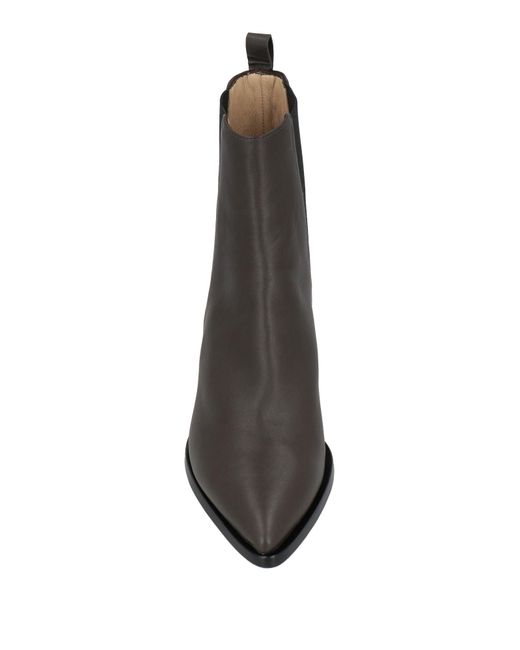 Pomme D'or Black Ankle Boots