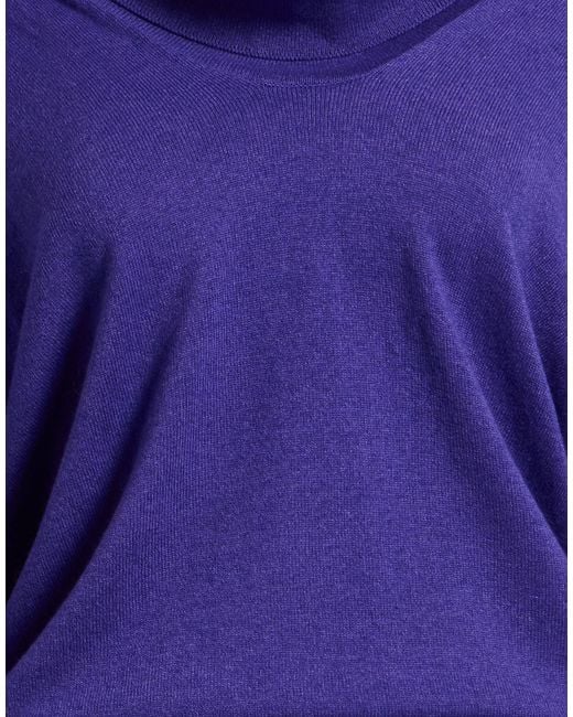 LEFT END Blue Turtlenecks