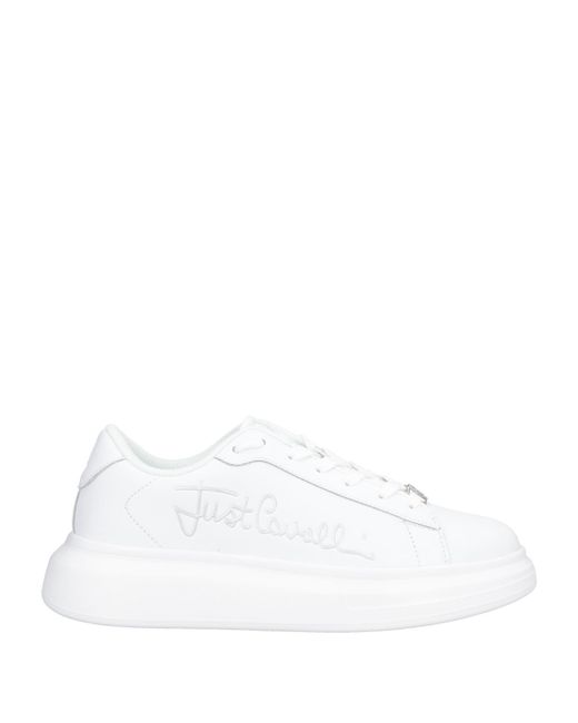 Just Cavalli White Sneakers