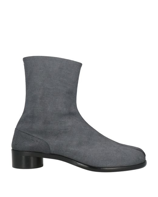 Maison Margiela Gray Ankle Boots for men