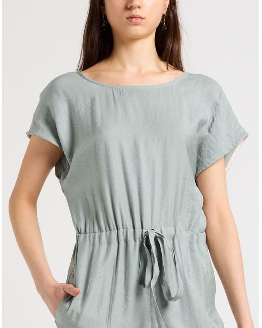 Jucca Blue Jumpsuit Viscose, Polyester