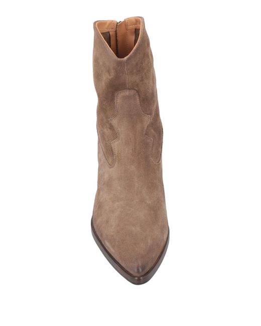 Botines de caña alta Alberto Fasciani de color Brown