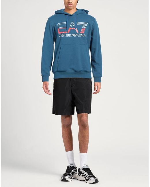 Sudadera EA7 de hombre de color Blue