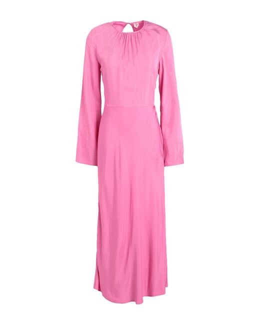 ARKET Pink Maxi-Kleid
