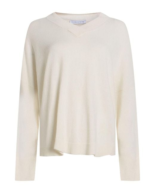 Pullover Caractere de color White