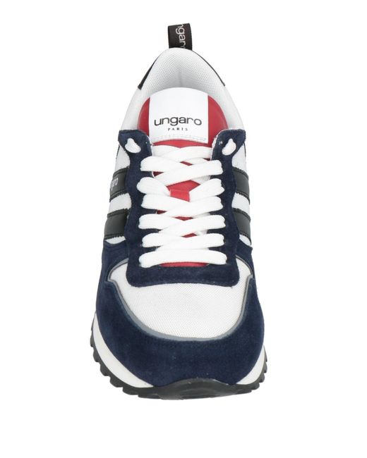 Emanuel Ungaro Blue Trainers for men