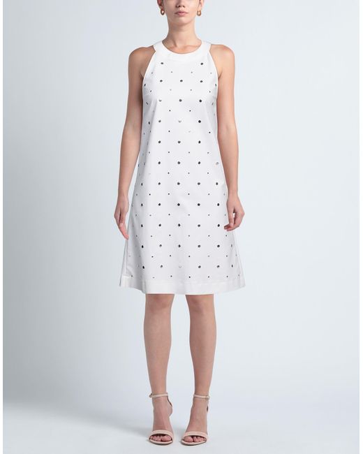 Boutique Moschino White Mini-Kleid