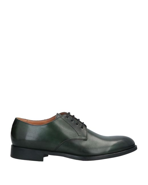 Campanile Green Lace-up Shoes for men