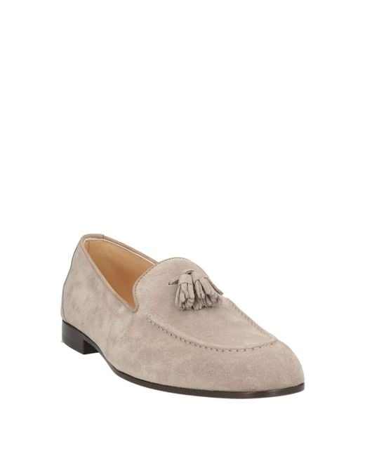Doucal's Gray Loafers