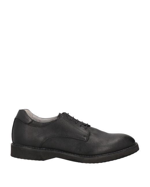 Nero Giardini Black Lace-up Shoes for men