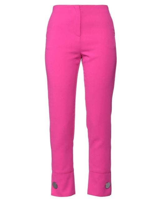 ARMANI EXCHANGE Pink Mauve Pants Polyester