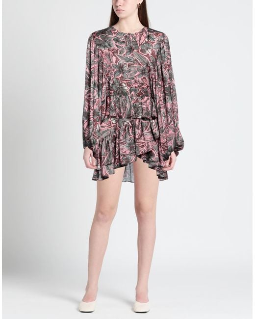 Robe courte FELEPPA en coloris Pink