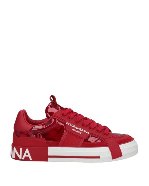 Dolce & Gabbana Red Trainers for men