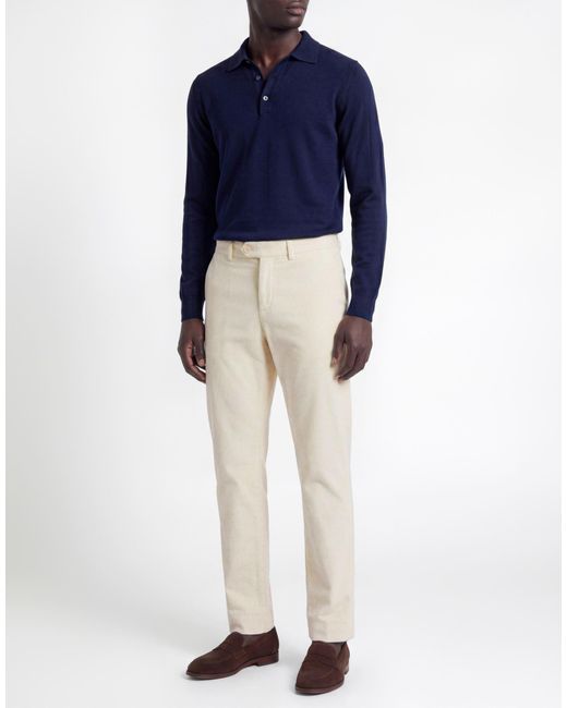 Tela Genova Natural Pants Cotton for men