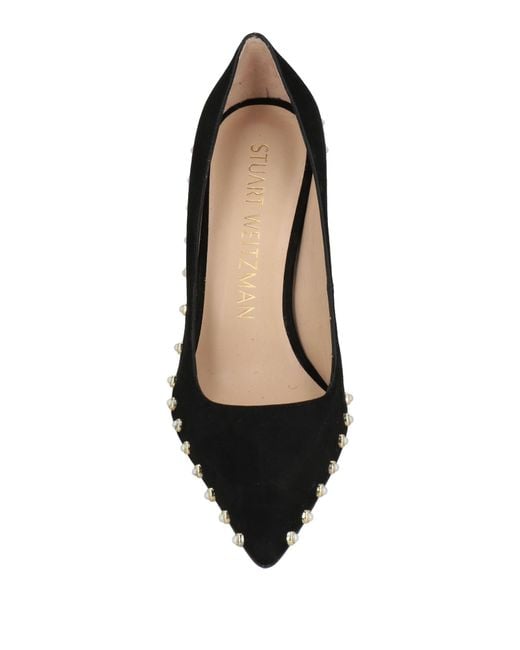 Stuart Weitzman Black Pumps Leather