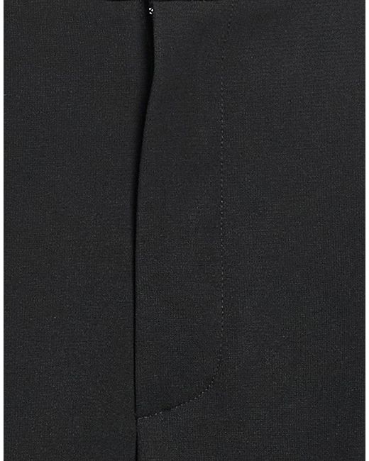 Max Mara Black Pants Polyester, Acetate