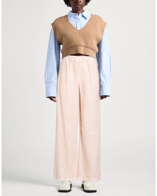 Eleventy Pink Pants Linen