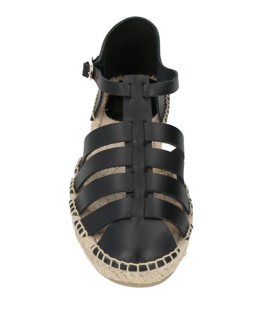 Castaner Black Espadrilles