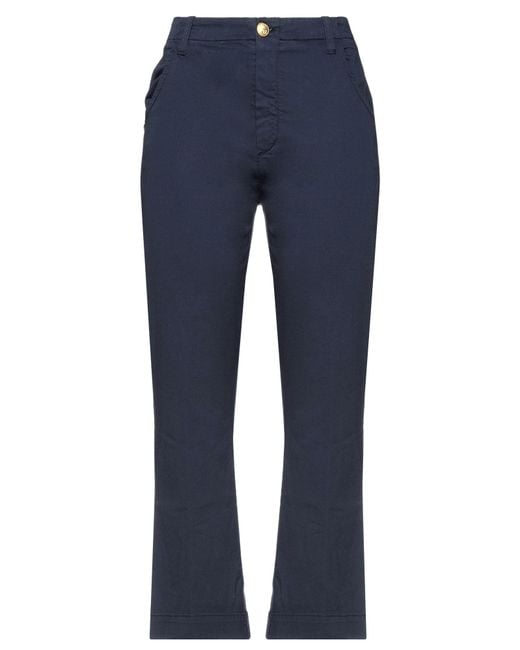 Manila Grace Blue Trouser