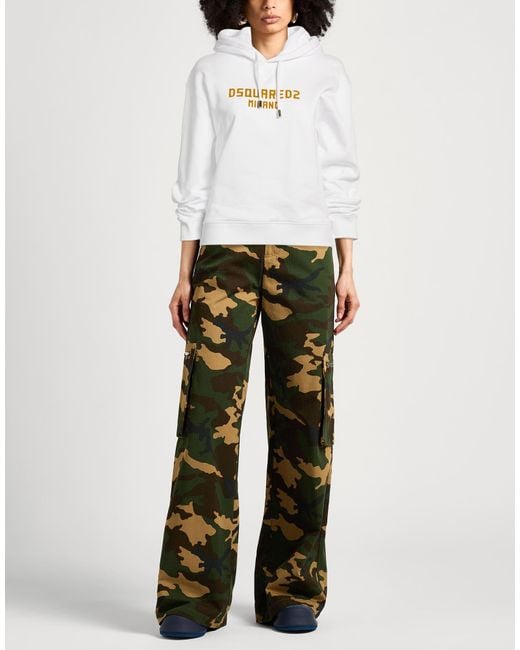 DSquared² White Sweatshirts