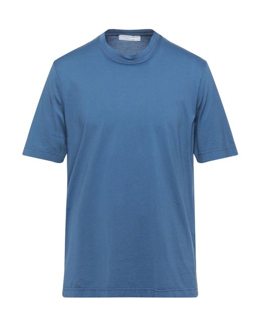 FILIPPO DE LAURENTIIS Blue T-shirt for men