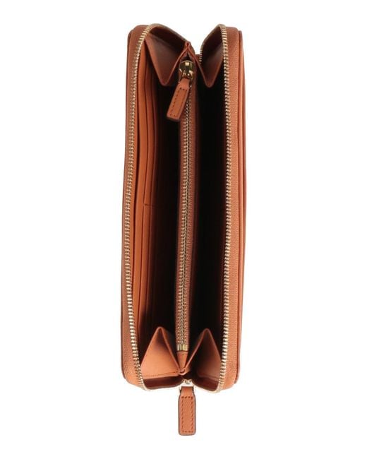 MCM Brown Brieftasche