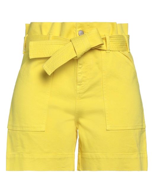 P.A.R.O.S.H. Yellow Shorts & Bermuda Shorts