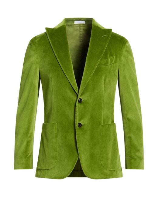 Blazer Boglioli pour homme en coloris Green