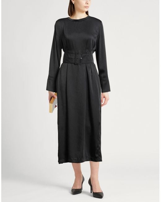 Jucca Black Midi-Kleid