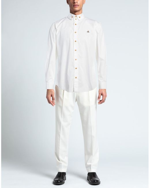 Camisa Vivienne Westwood de hombre de color White