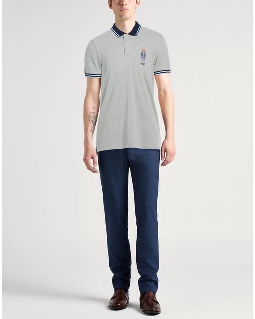 Polo Ralph Lauren Gray Polo Shirt for men