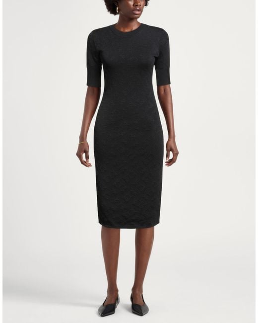 Pinko Black Midi Dress