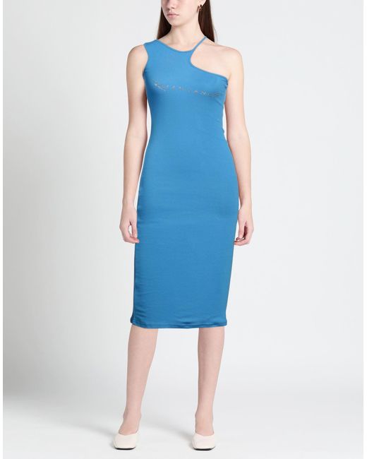 Mangano Blue Midi Dress