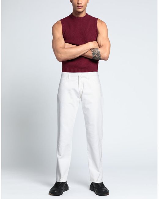 Pantaloni Jeans di Giorgio Armani in White da Uomo