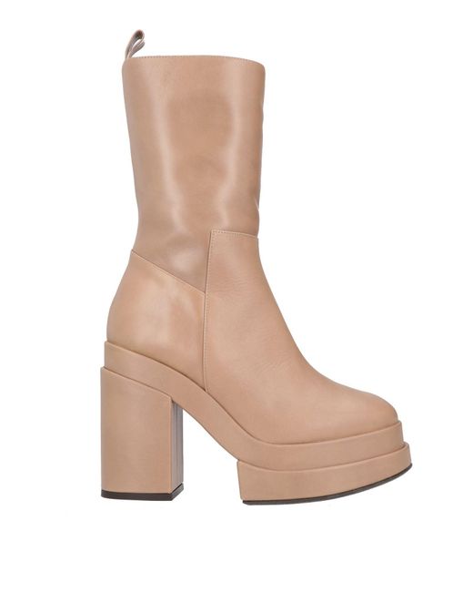 Paloma Barceló Natural Ankle Boots