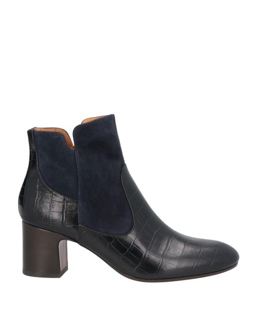Chie Mihara Blue Ankle Boots