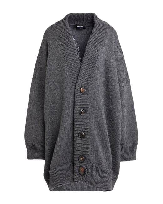 DSquared² Gray Strickjacke